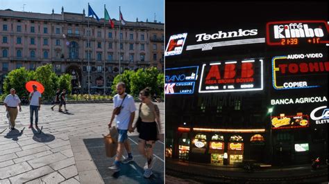 Piazza Duomo, 25 anni fa si spegnevano i grandi neon che 